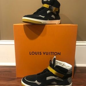 RE-LISTED Louis Vuitton High Top Sneakers